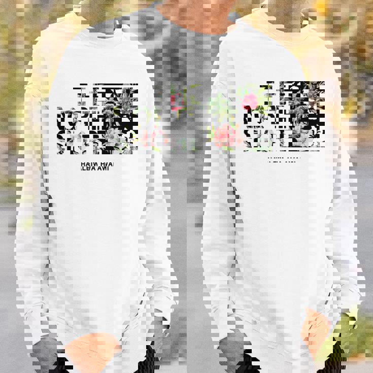 ハワイ ヴィンテージスタイル ノースショア ハレイワ ヤシの木 スウェットシャツ 彼への贈り物