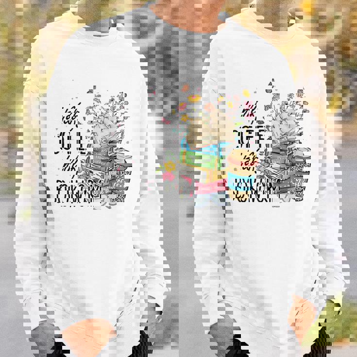 ハーフコーヒー ハーフブックワーム 読書本 コーヒーカップ スウェットシャツ 彼への贈り物