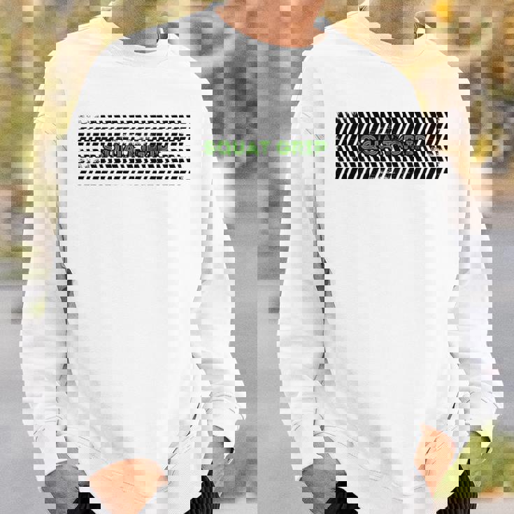 バックスクワットグリップ。 スウェットシャツ 彼への贈り物