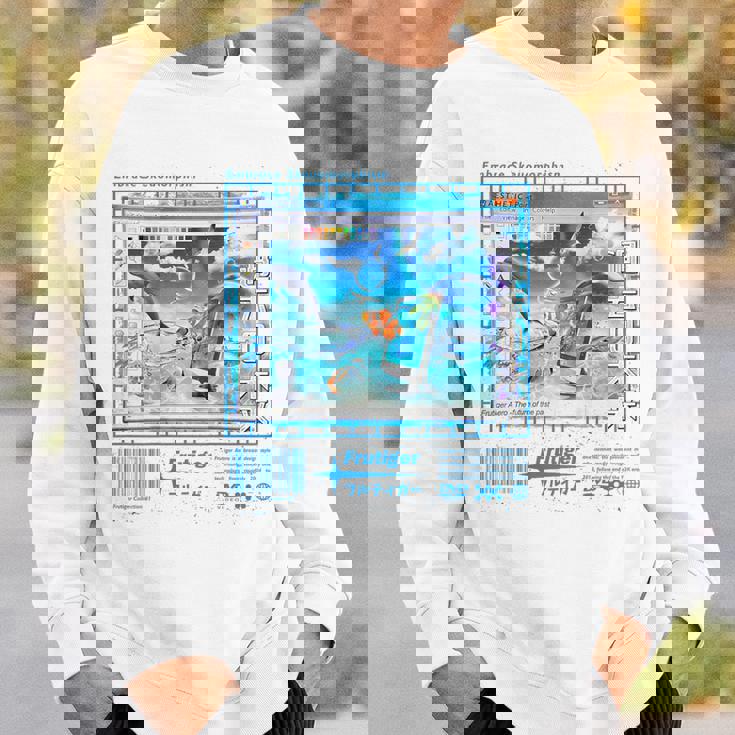 バックプリントフルティガーエアロファッションコレクション スウェットシャツ 彼への贈り物