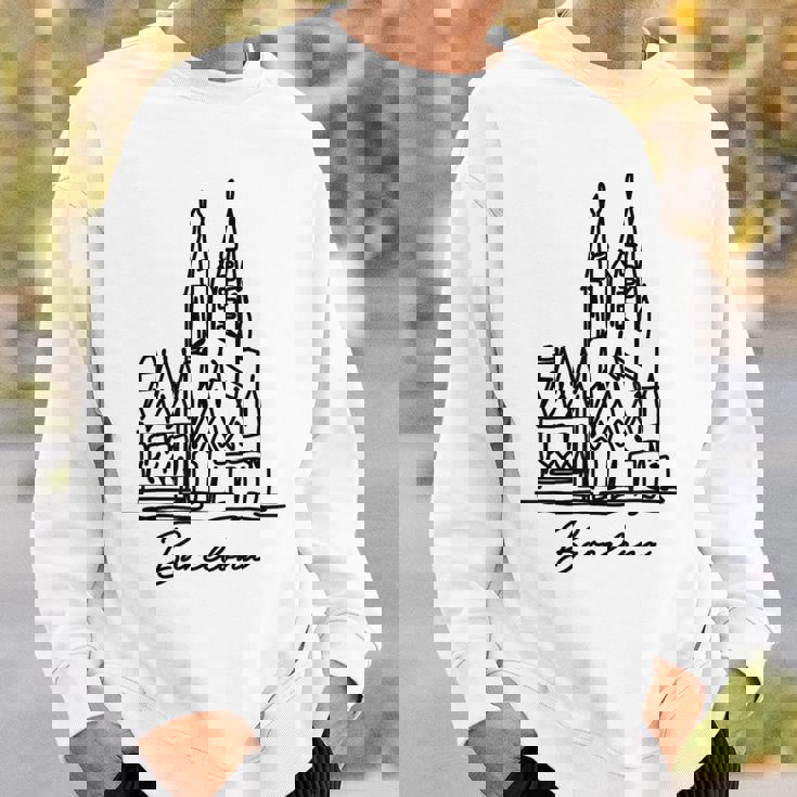 バルセロナ サグラダ ファミリア スペイン お土産 スウェットシャツ 彼への贈り物