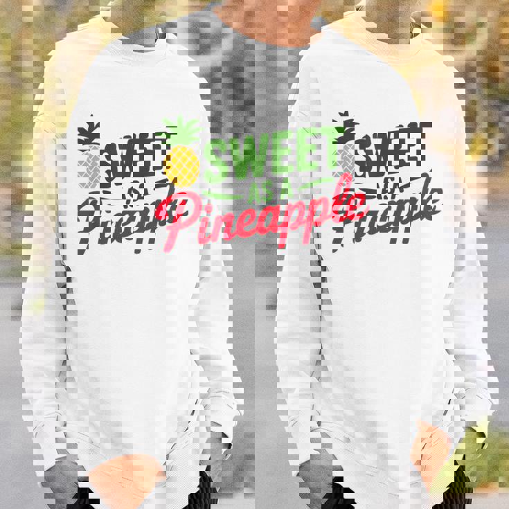 パイナップルのように甘い スウェットシャツ 彼への贈り物