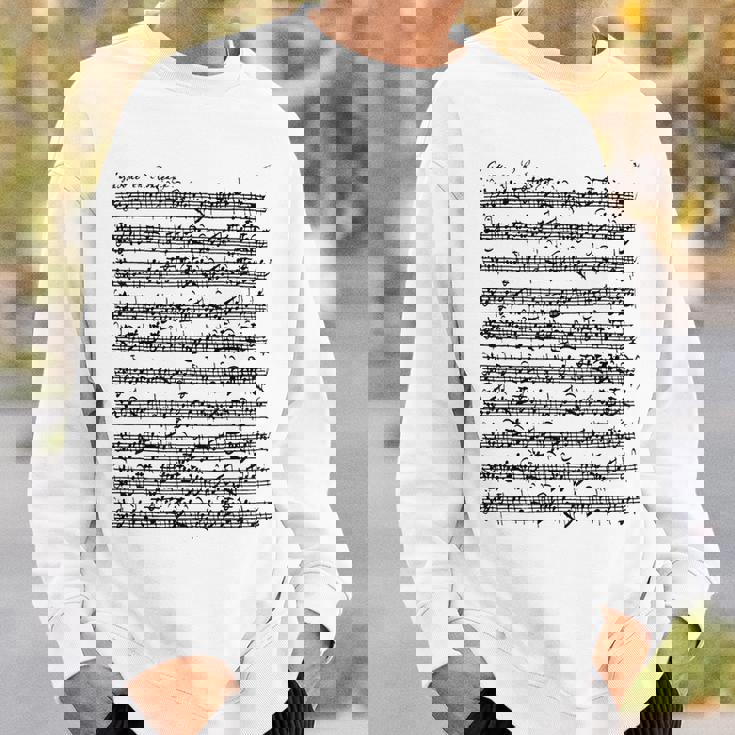 パルティータ ホ長調 ガヴォッテ ソロ ヴァイオリン ヨハン・セバスティアン・バッハ スウェットシャツ 彼への贈り物