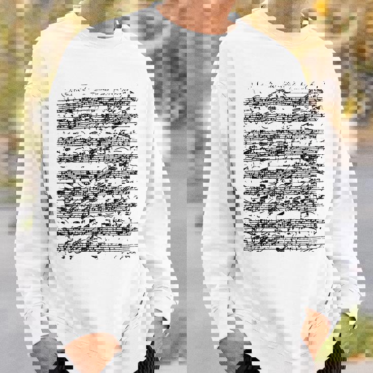 パルティータロ短調ソロヴァイオリンヨハン・セバスティアン・バッハ スウェットシャツ 彼への贈り物