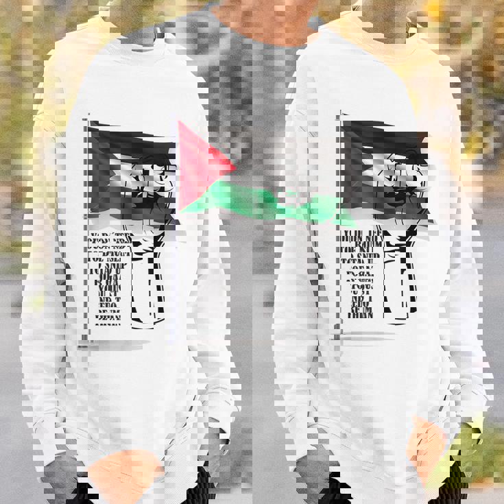 パレスチナフリーパレスチナフリーガザパレスチナ国旗 スウェットシャツ 彼への贈り物