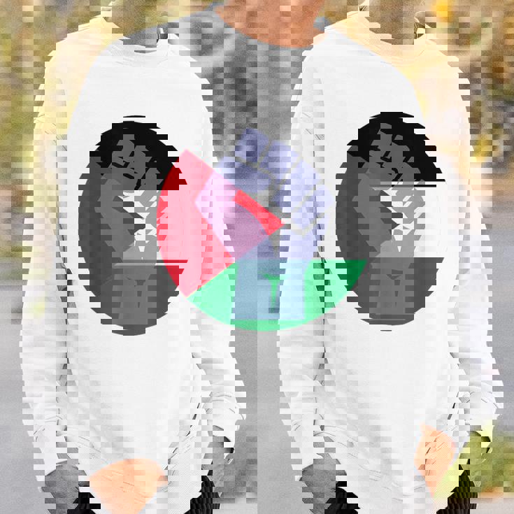 パレスチナ製フリーパレスチナスタンド スウェットシャツ 彼への贈り物