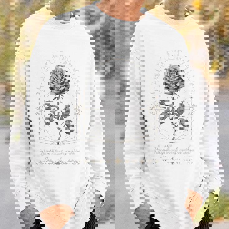 ヒップホップ アーバン ヴィンテージ ヒップスター Y2k Hip Hop バックプリント ストリートウェア ローズ スウェットシャツ 彼への贈り物