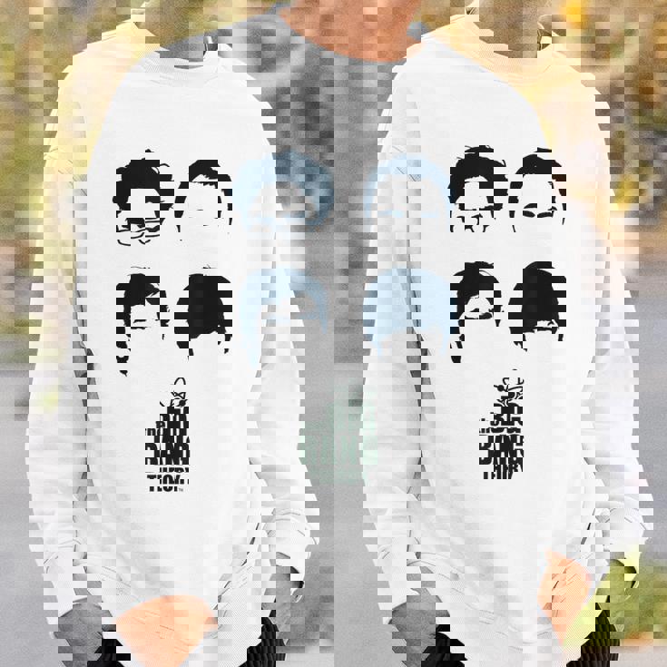 ビッグバン理論ロゴ グループヘア スウェットシャツ 彼への贈り物