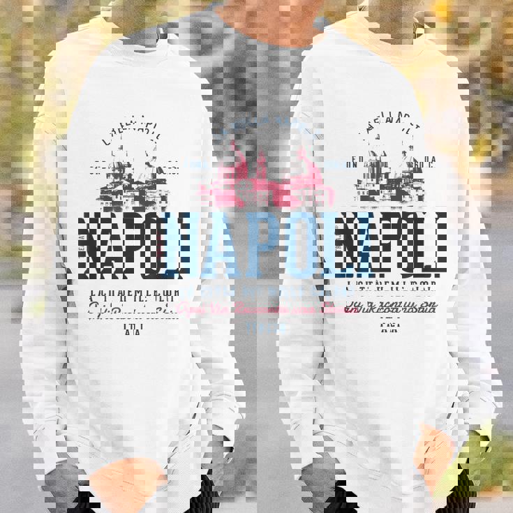 ビンテージ・レトロ・ナポリ イタリア スウェットシャツ 彼への贈り物