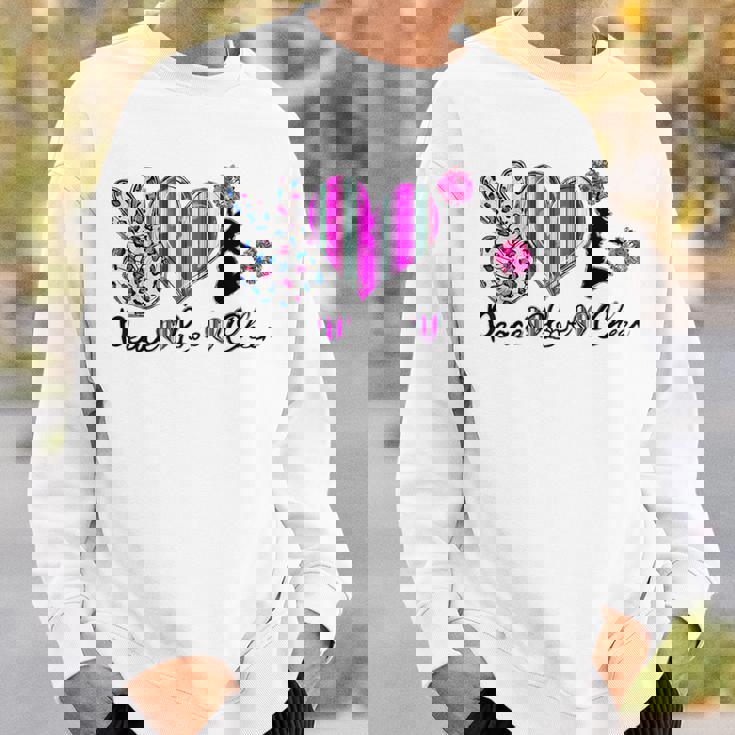 ピースラブチア スウェットシャツ 彼への贈り物