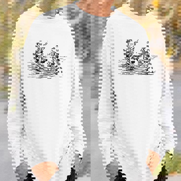 フクロウとプッシーキャット エドワード・リア スウェットシャツ 彼への贈り物