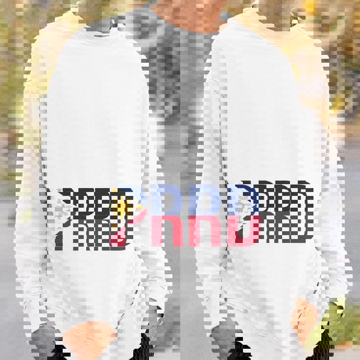 フリードゥテルテ サポーター ロドリゴ・ディゴン・ドゥテルテ大統領 長袖tシャツ スウェットシャツ 彼への贈り物