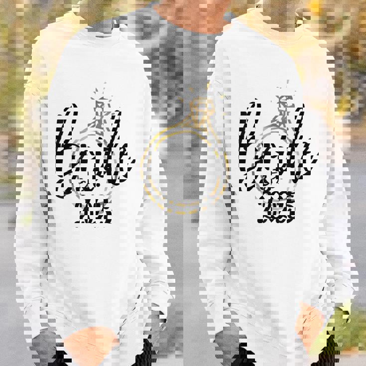 ブライダルシャワー フューチャー Mrs Wedding 2025 Bride スウェットシャツ 彼への贈り物