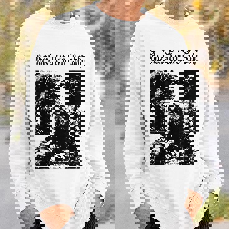 ブラックメタル ナマケモノ 笑える 邪悪 フェス バンド コンサート Metalloth Music スウェットシャツ 彼への贈り物