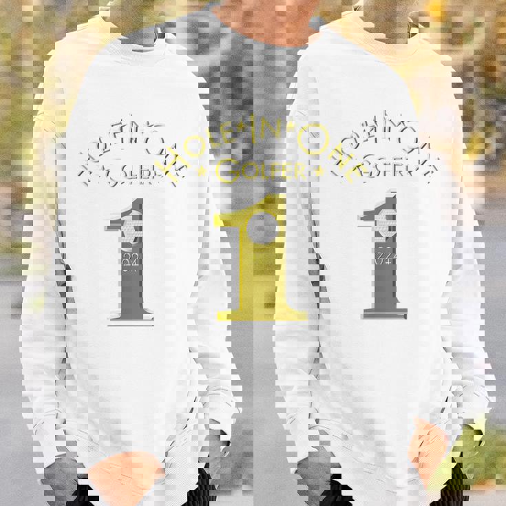 ホールインワンゴルファー2024ホールインワンゴルフ記念品 Hole In One Golfer 2024 スウェットシャツ 彼への贈り物