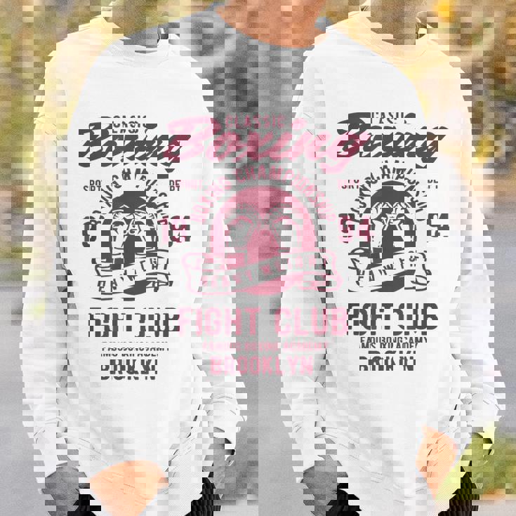 ボクシングクラシックヘビー級ファイトクラブ名門アカデミーボクシング スウェットシャツ 彼への贈り物