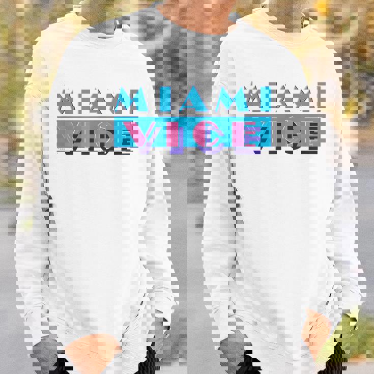 マイアミバイスのロゴ スウェットシャツ 彼への贈り物