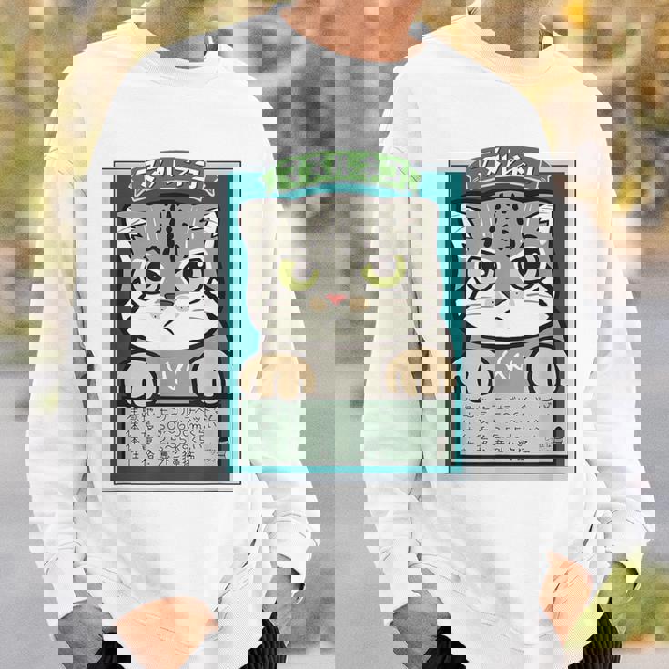 マヌルネコ Pallas's Cat スウェットシャツ 彼への贈り物