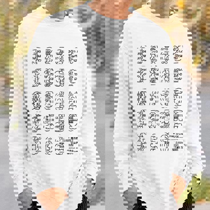 マヤ 干支 シンボル スウェットシャツ 彼への贈り物