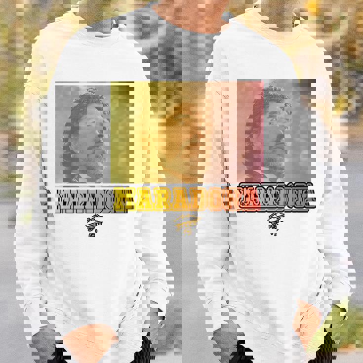 マラドーナ Dt 長袖tシャツ スウェットシャツ 彼への贈り物