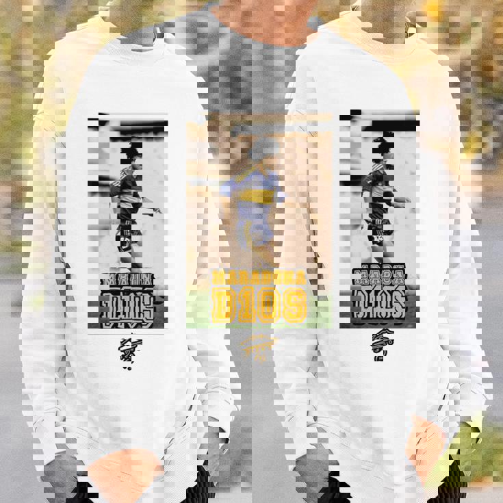 マラドーナ ボカ ランニング 長袖tシャツ スウェットシャツ 彼への贈り物