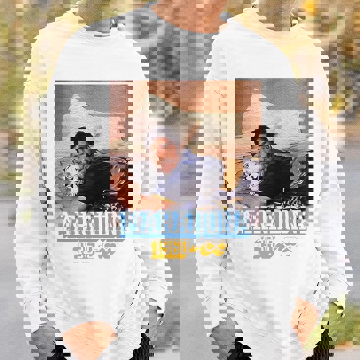 マラドーナフォーエヴァーボカジュニアーズ 長袖tシャツ スウェットシャツ 彼への贈り物