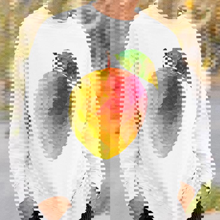 マンゴーフルーツモチーフアートマンゴー スウェットシャツ 彼への贈り物