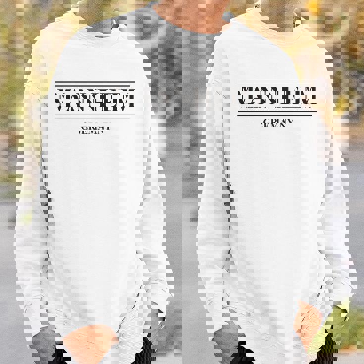 マンハイム ドイツ 長袖tシャツ スウェットシャツ 彼への贈り物