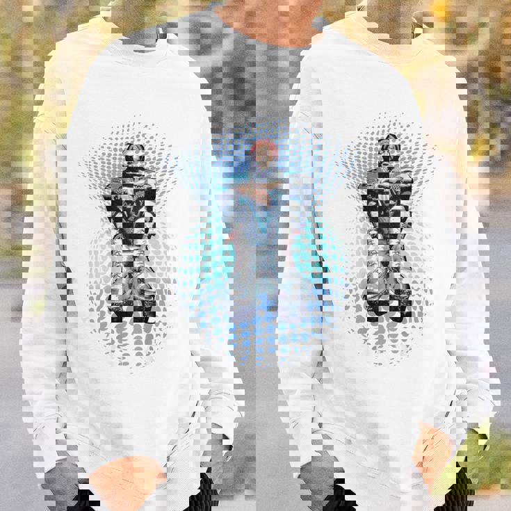 マービンゲイ_002_Back Printed スウェットシャツ 彼への贈り物