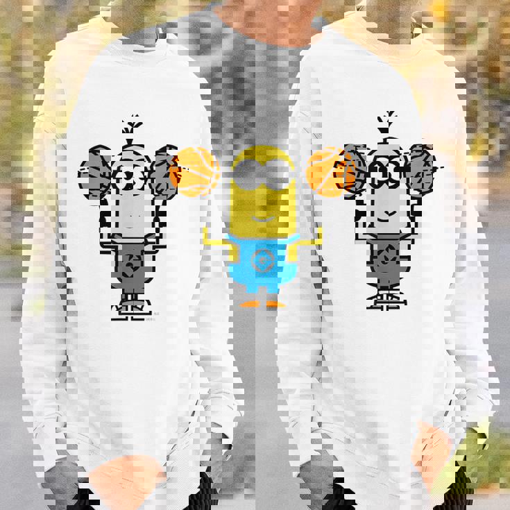 ミニオン Basket Ball Kevindouble Ball スウェットシャツ 彼への贈り物