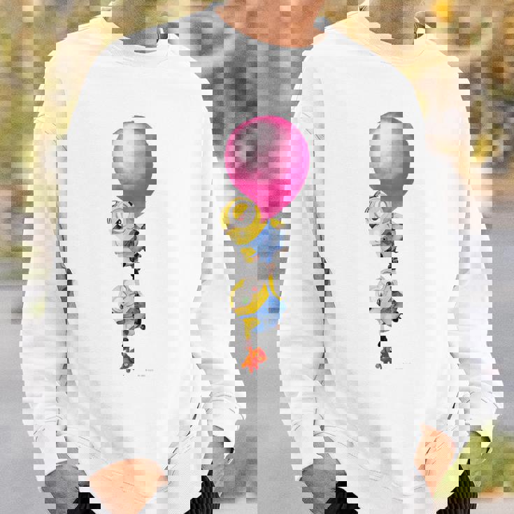 ミニオン Water Colorballoongum スウェットシャツ 彼への贈り物