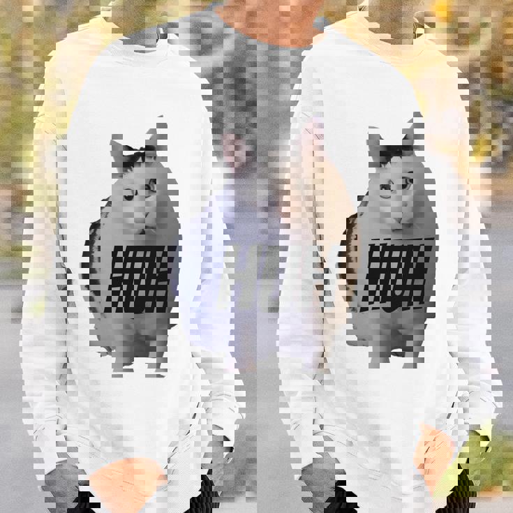 ミームハァキャット面白い 長袖tシャツ スウェットシャツ 彼への贈り物