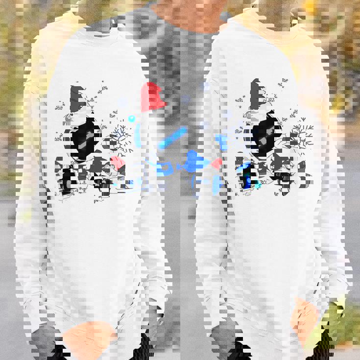 メリークリスマス アストロボット ファニースウェットシャツ スウェットシャツ 彼への贈り物