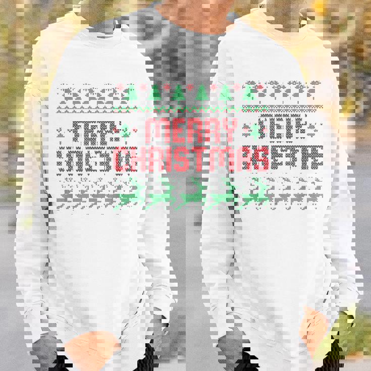 メリー・クリスマス スウェットシャツ 彼への贈り物