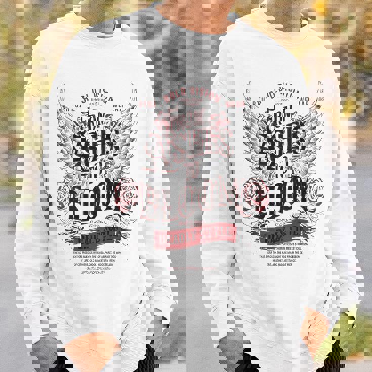 モダン ヒップホップ ビンテージ グラフィティ エッジー アーバン バックプリント ストリートウェア スウェットシャツ 彼への贈り物