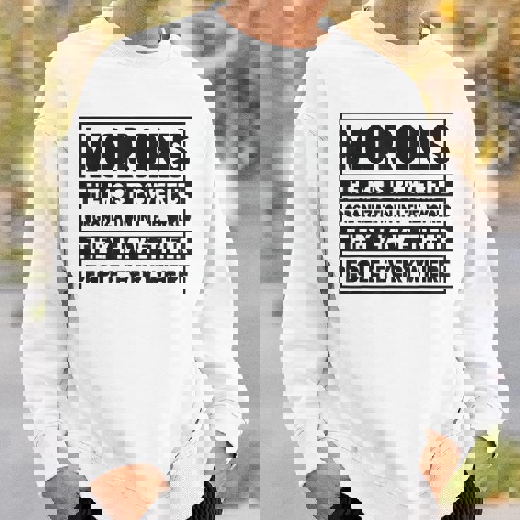 モロン スウェットシャツ 彼への贈り物