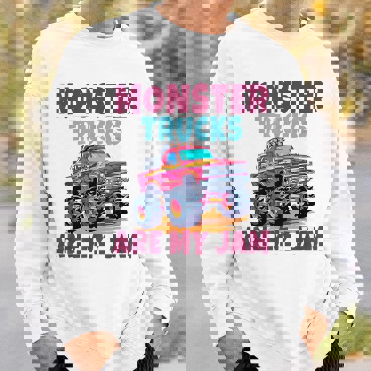 モンスタートラックアーマイジャムモンスタートラックキッズ スウェットシャツ 彼への贈り物