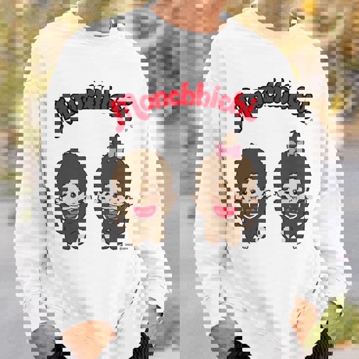 モンチッチグラフィック 長袖tシャツ スウェットシャツ 彼への贈り物