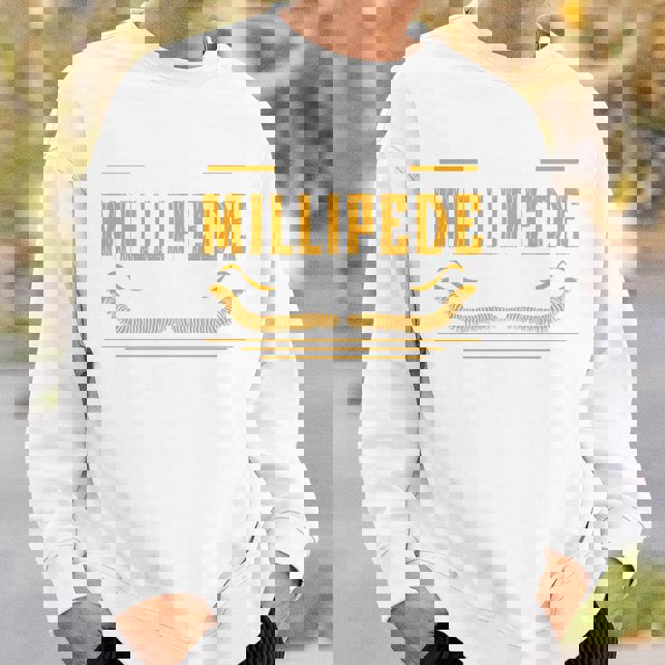 ヤスデって面白いよ節足動物ヤスデペット飼い主 長袖tシャツ スウェットシャツ 彼への贈り物