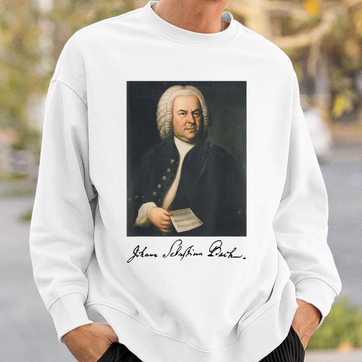 ヨハン・セバスティアン・バッハ 作曲家 クラシック音楽 Bach Composer Classical Music スウェットシャツ 彼への贈り物