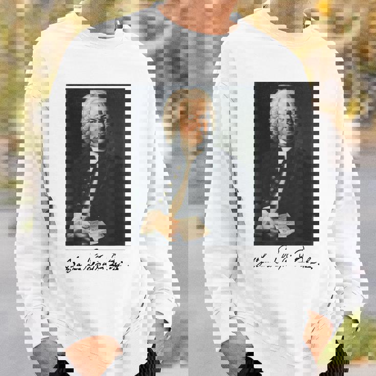 ヨハン・セバスティアン・バッハ 作曲家 クラシック音楽 Bach Composer Classical Music スウェットシャツ 彼への贈り物