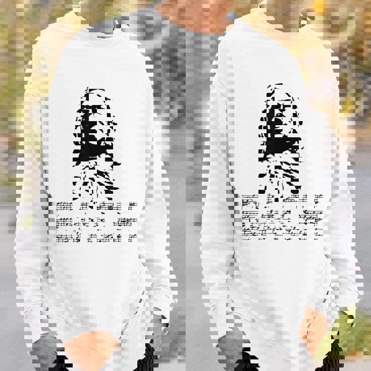 ヨハン・セバスティアン・バッハ 作曲家 ピアニスト 古典音楽 スウェットシャツ 彼への贈り物