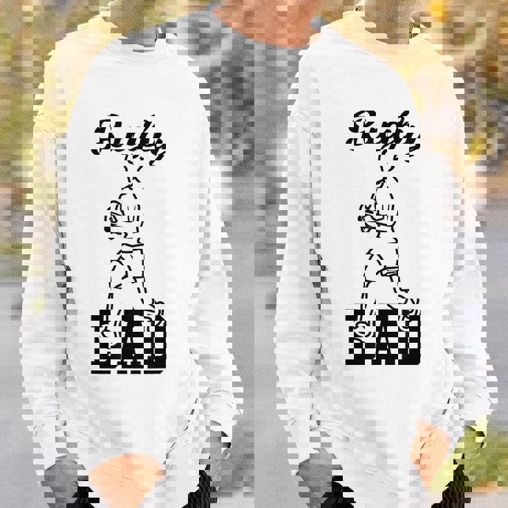 メンズ ラグビー お父さん ラグビーコーチ サッカー 父の日 スウェットシャツ 彼への贈り物