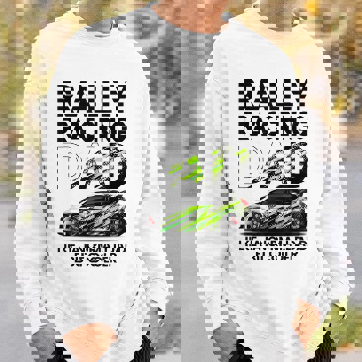 メンズ ラリーレース 父 ファニー ラリーカー レーシング お父さん スウェットシャツ 彼への贈り物