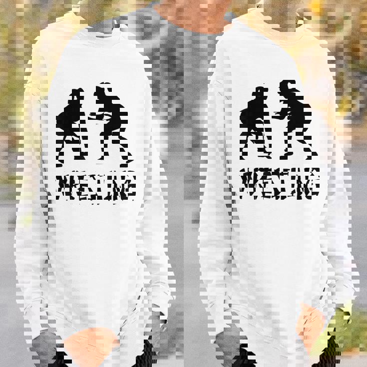 レスリング グレコローマン フリースタイルレスリング スウェットシャツ 彼への贈り物