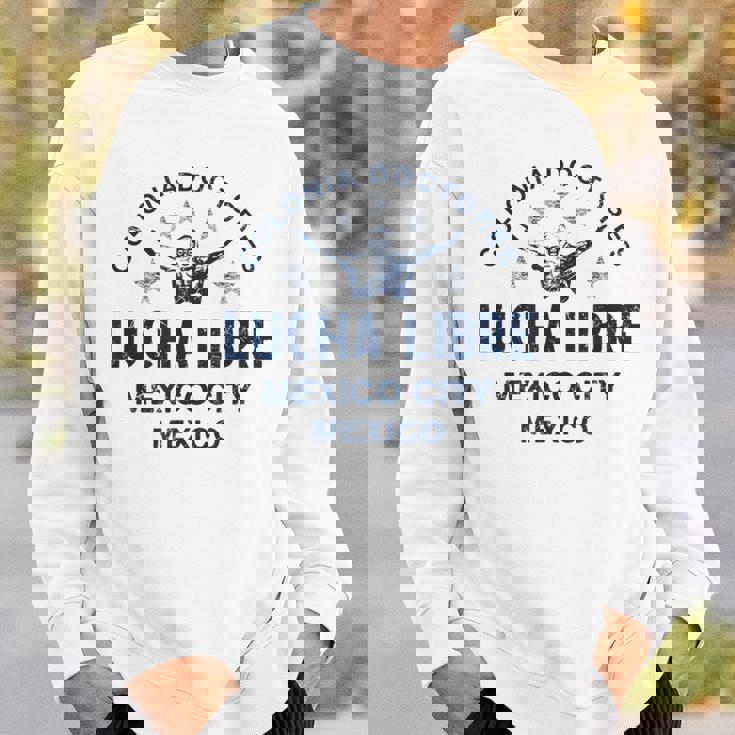 レスリング ルチャリブレ レスラー ヴィンテージ スウェットシャツ 彼への贈り物