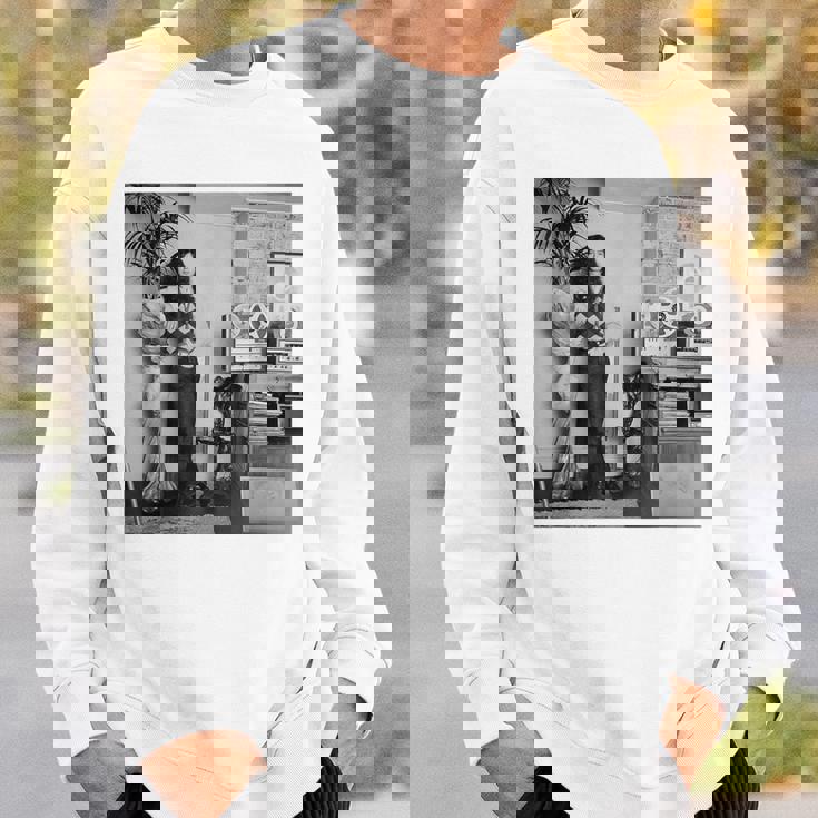 レッド・ツェッペリンのギタリスト、ジミー・ペイジ 1970 スウェットシャツ 彼への贈り物