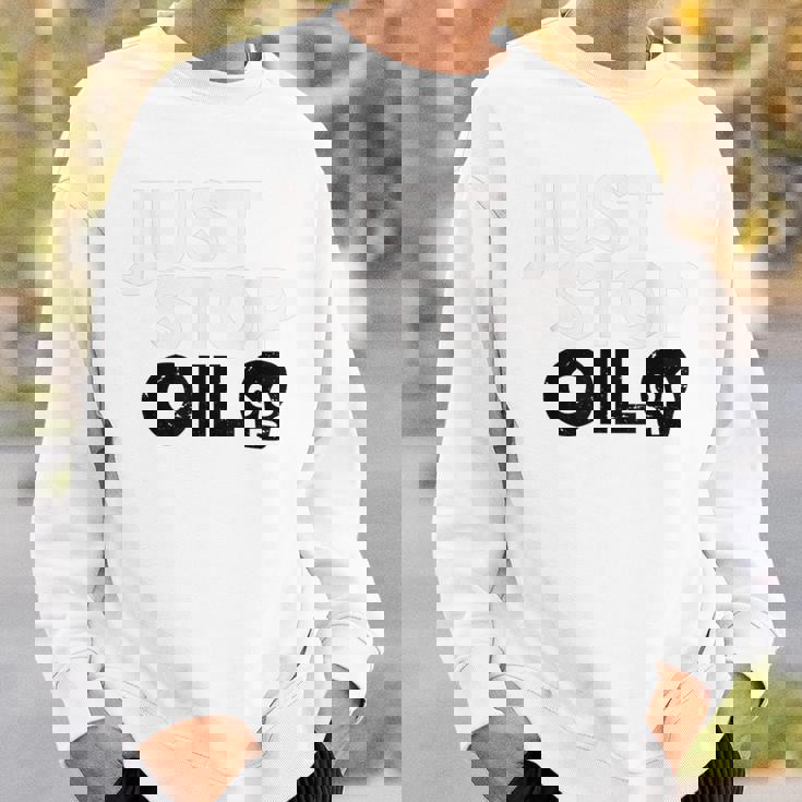 レトロ Justtop Oilave The Earth Meme スウェットシャツ 彼への贈り物