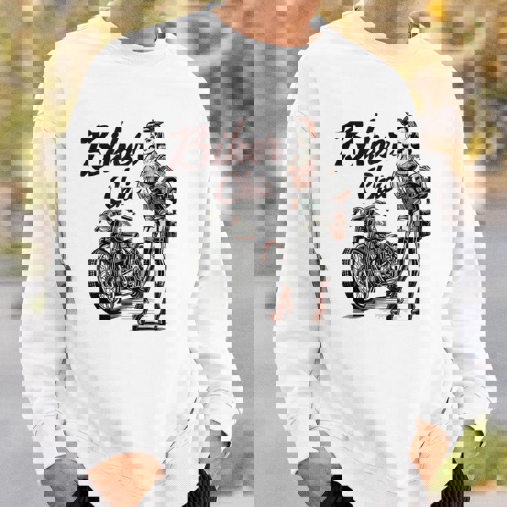 レトロなピンナップ スウェットシャツ 彼への贈り物