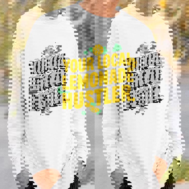 レモネード 起業家 モチベーションハッスル メンズ レディース 男の子 スウェットシャツ 彼への贈り物